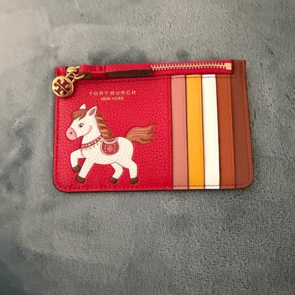 Tory BurchLunar New Year Horse Card Holder & Coin purse - Picture 2 of 6